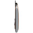 Cabecero colgante Con luz LED Gris Claro PU antiguo