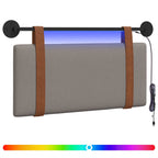 Cabecero colgante Con luz LED Topo PU antiguo