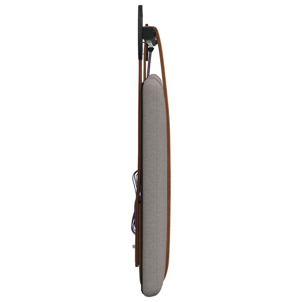 Cabecero colgante Con luz LED Topo PU antiguo