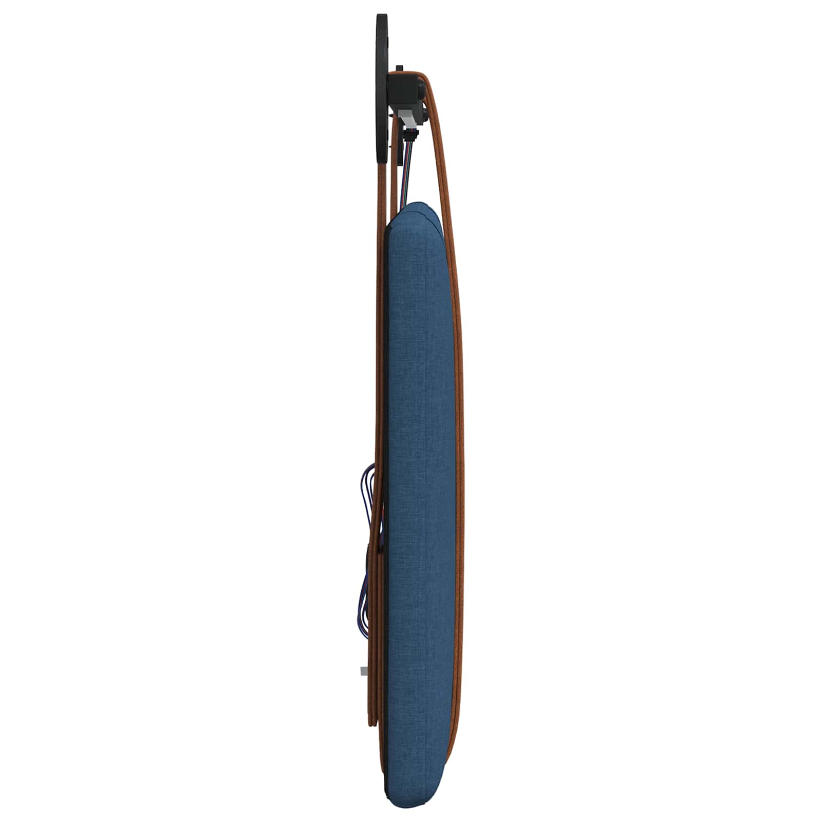 Cabecero colgante Con luz LED Azul PU antiguo