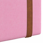 Cabecero colgante Con luz LED Rosa PU antiguo