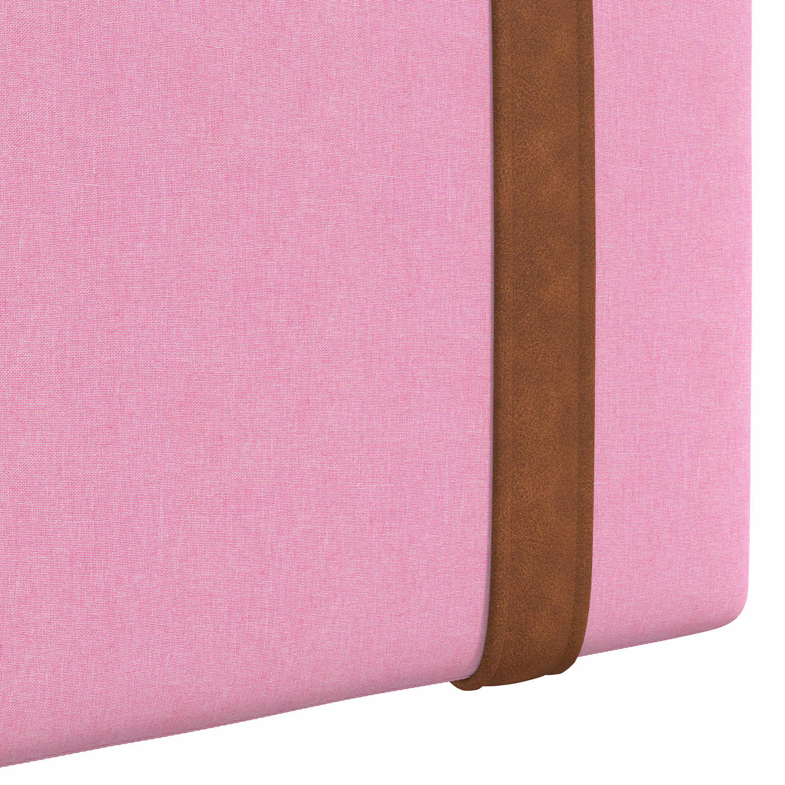 Cabecero colgante Con luz LED Rosa PU antiguo