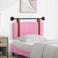 Cabecero colgante Con luz LED Rosa PU antiguo