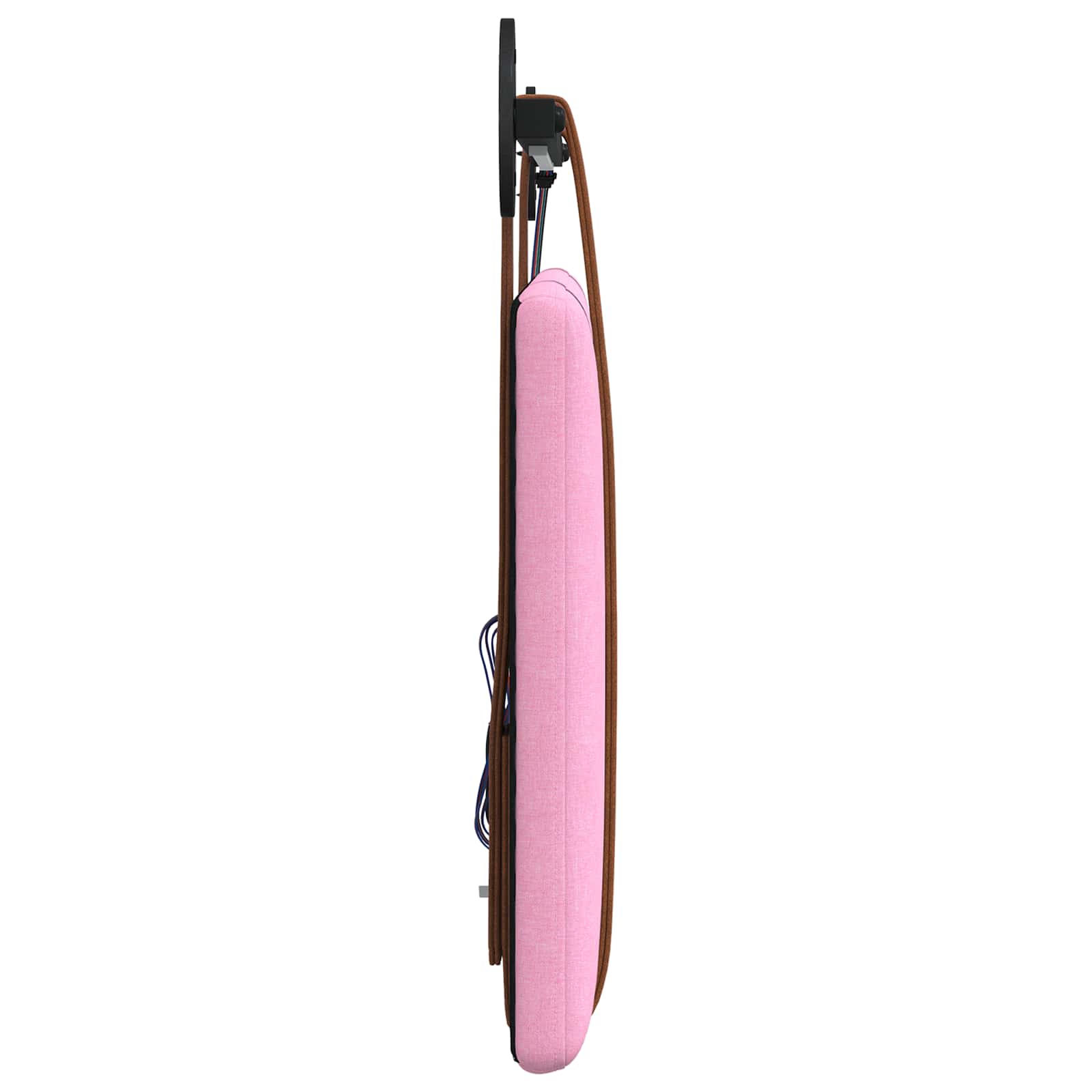 Cabecero colgante Con luz LED Rosa PU antiguo