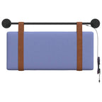 Cabecero colgante Con luz LED Azul jeans PU antiguo