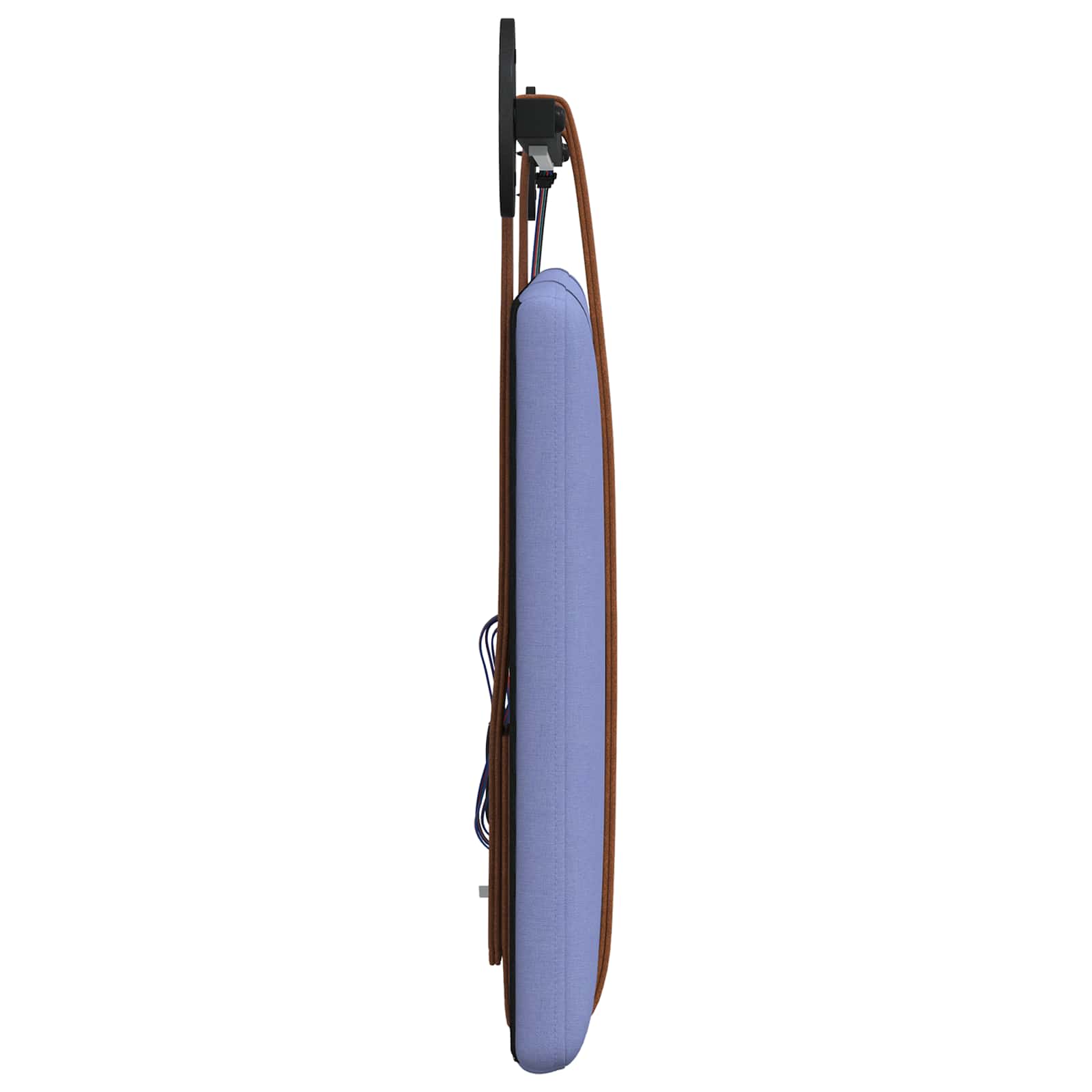 Cabecero colgante Con luz LED Azul jeans PU antiguo