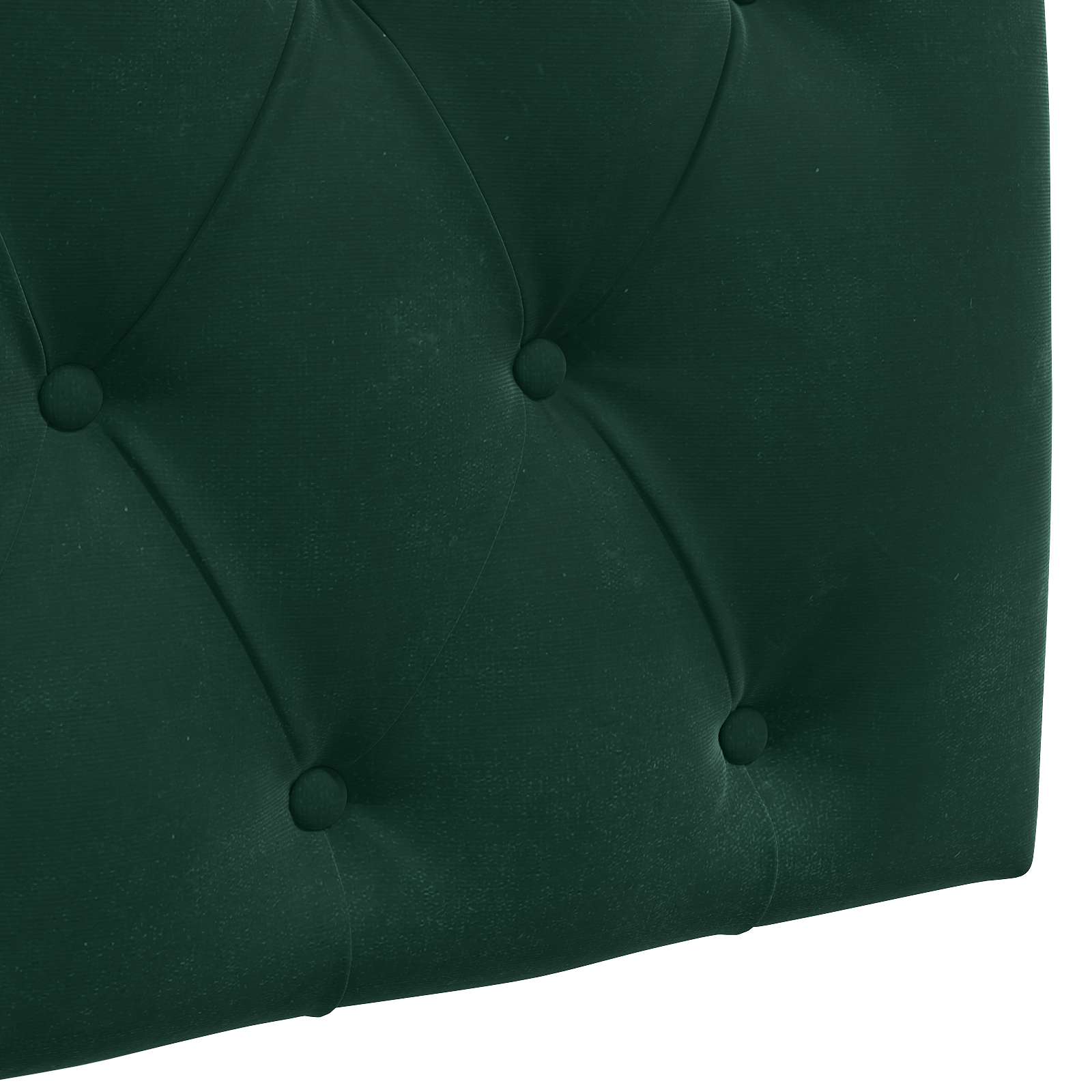Cabecero colgante Con luz LED Verde oscuro Terciopelo