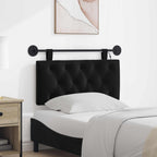 Cabecero colgante Con luz LED Negro Terciopelo