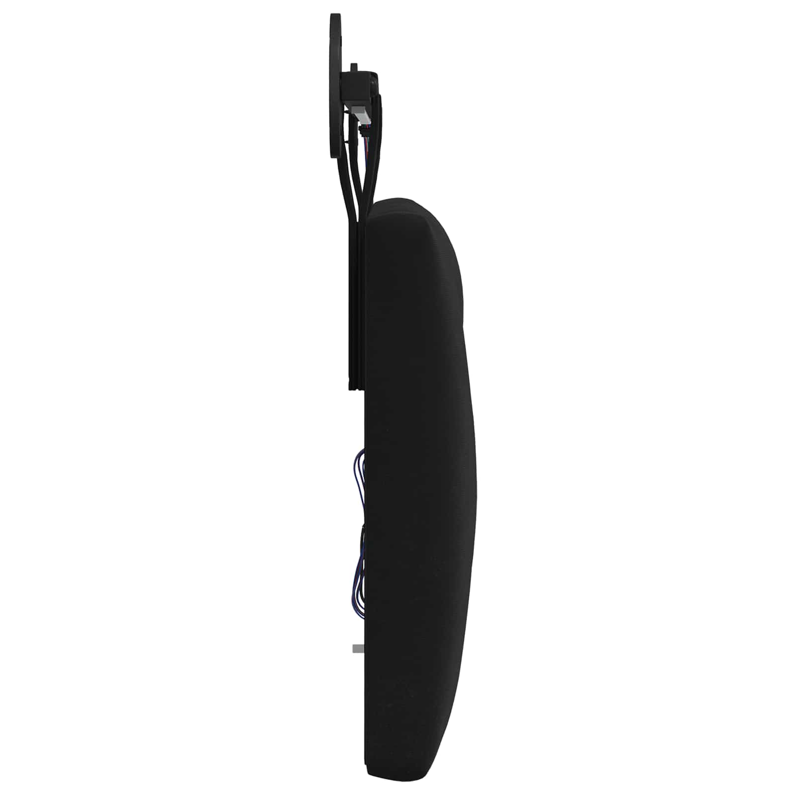 Cabecero colgante Con luz LED Negro Terciopelo