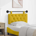 Cabecero colgante Con luz LED Amarillo Terciopelo