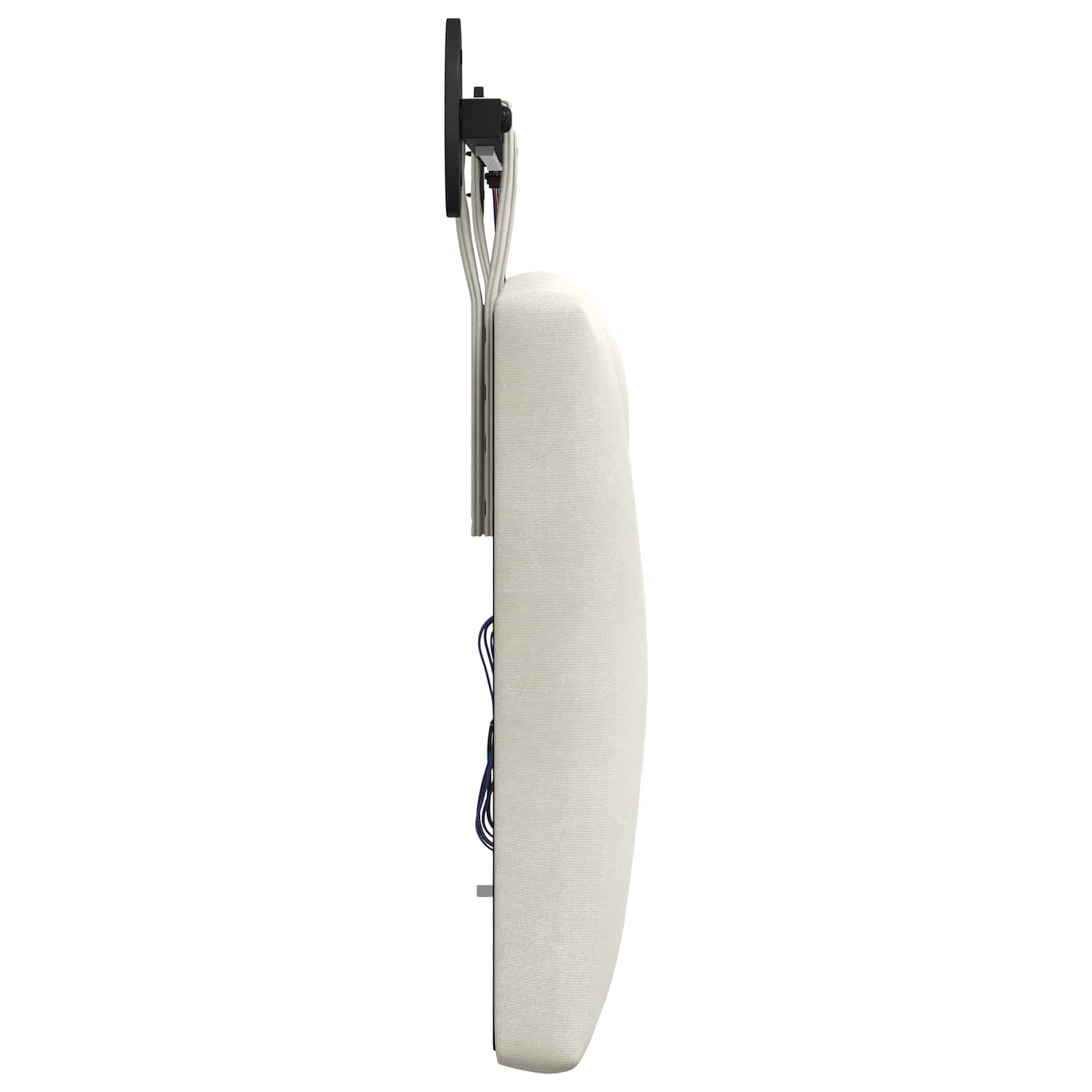 Cabecero colgante Con luz LED Crema Terciopelo