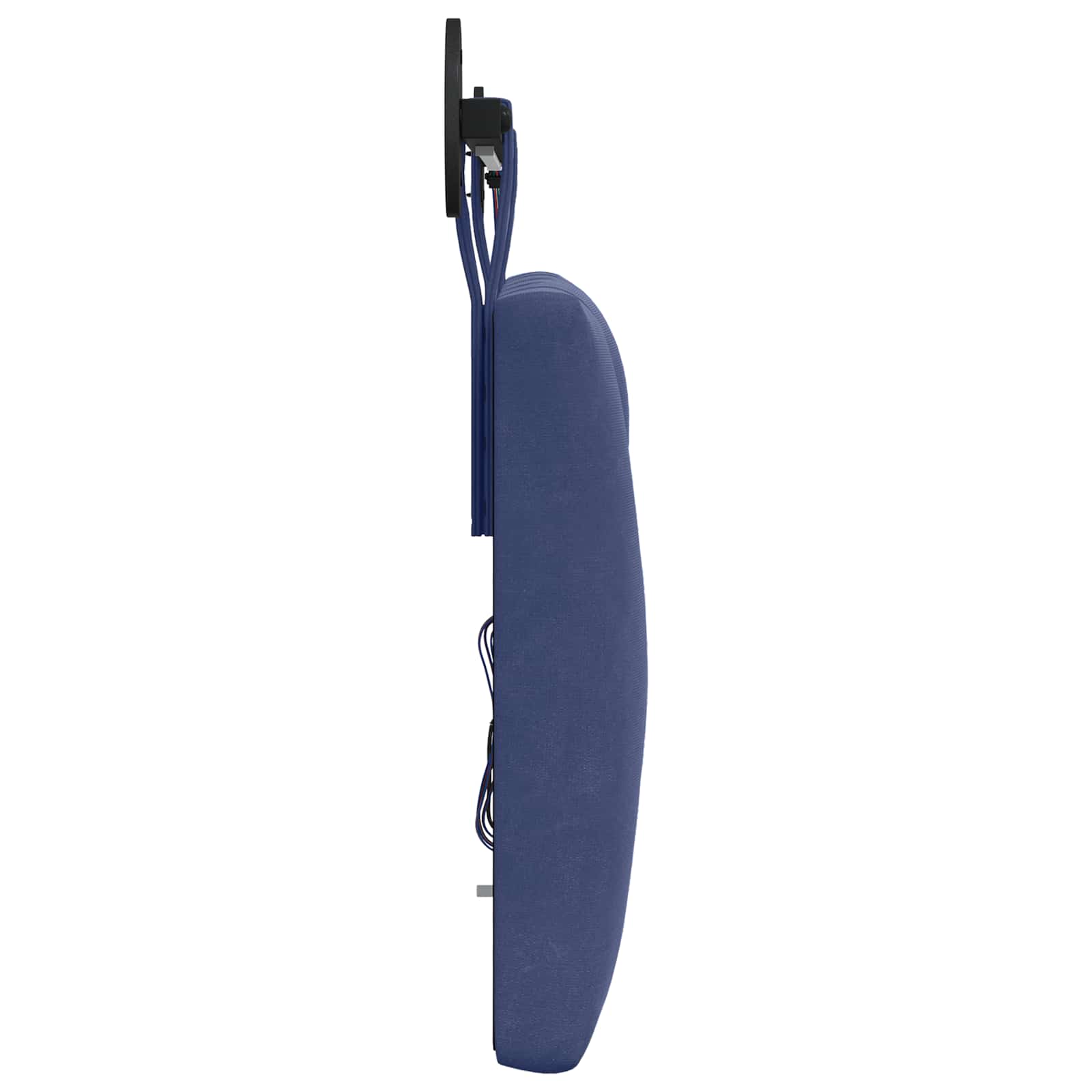 Cabecero colgante Con luz LED Azul Policía Terciopelo