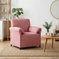 2-Seater Sofa Yellow 138 x 83 x 95 cm Velvet