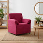 2-Seater Sofa Yellow 138 x 83 x 95 cm Velvet