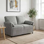 2-Seater Sofa Yellow 138 x 83 x 95 cm Velvet