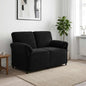 2-Seater Sofa Yellow 138 x 83 x 95 cm Velvet