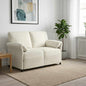 2-Seater Sofa Yellow 138 x 83 x 95 cm Velvet