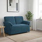 2-Seater Sofa Yellow 138 x 83 x 95 cm Velvet