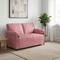 2-Seater Sofa Yellow 138 x 83 x 95 cm Velvet