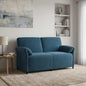 2-Seater Sofa Yellow 138 x 83 x 95 cm Velvet