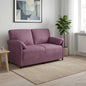 2-Seater Sofa Yellow 138 x 83 x 95 cm Velvet