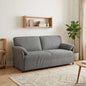 2-Seater Sofa Yellow 138 x 83 x 95 cm Velvet