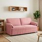 2-Seater Sofa Yellow 138 x 83 x 95 cm Velvet
