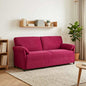 2-Seater Sofa Yellow 138 x 83 x 95 cm Velvet