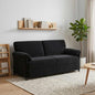 2-Seater Sofa Yellow 138 x 83 x 95 cm Velvet
