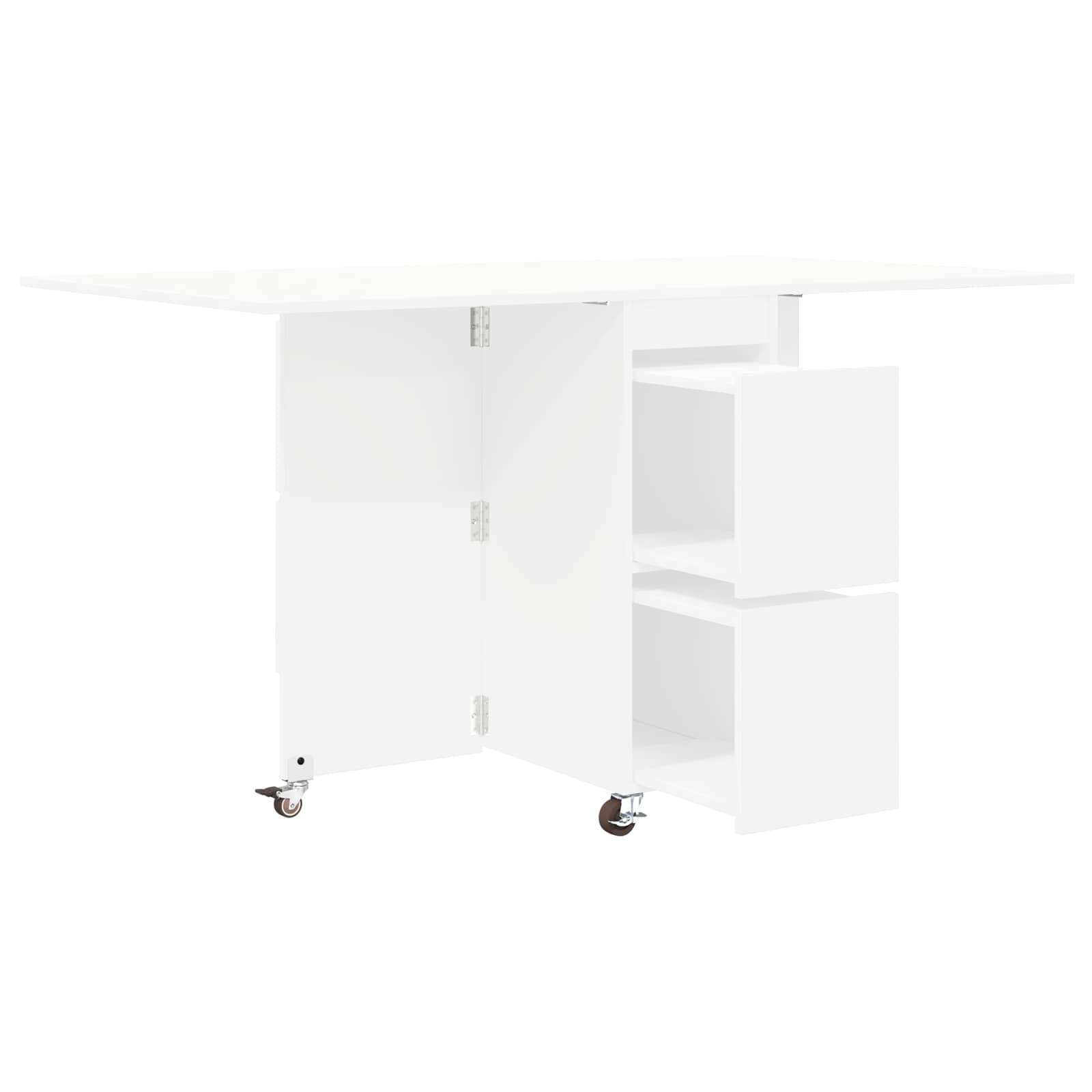 Mesa de comedor 2 pcs 140 x 80 x 77 cm Madera de ingeniería