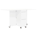Mesa de comedor 2 pcs 140 x 80 x 77 cm Madera de ingeniería