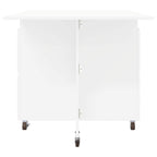 Mesa de comedor 2 pcs 140 x 80 x 77 cm Madera de ingeniería