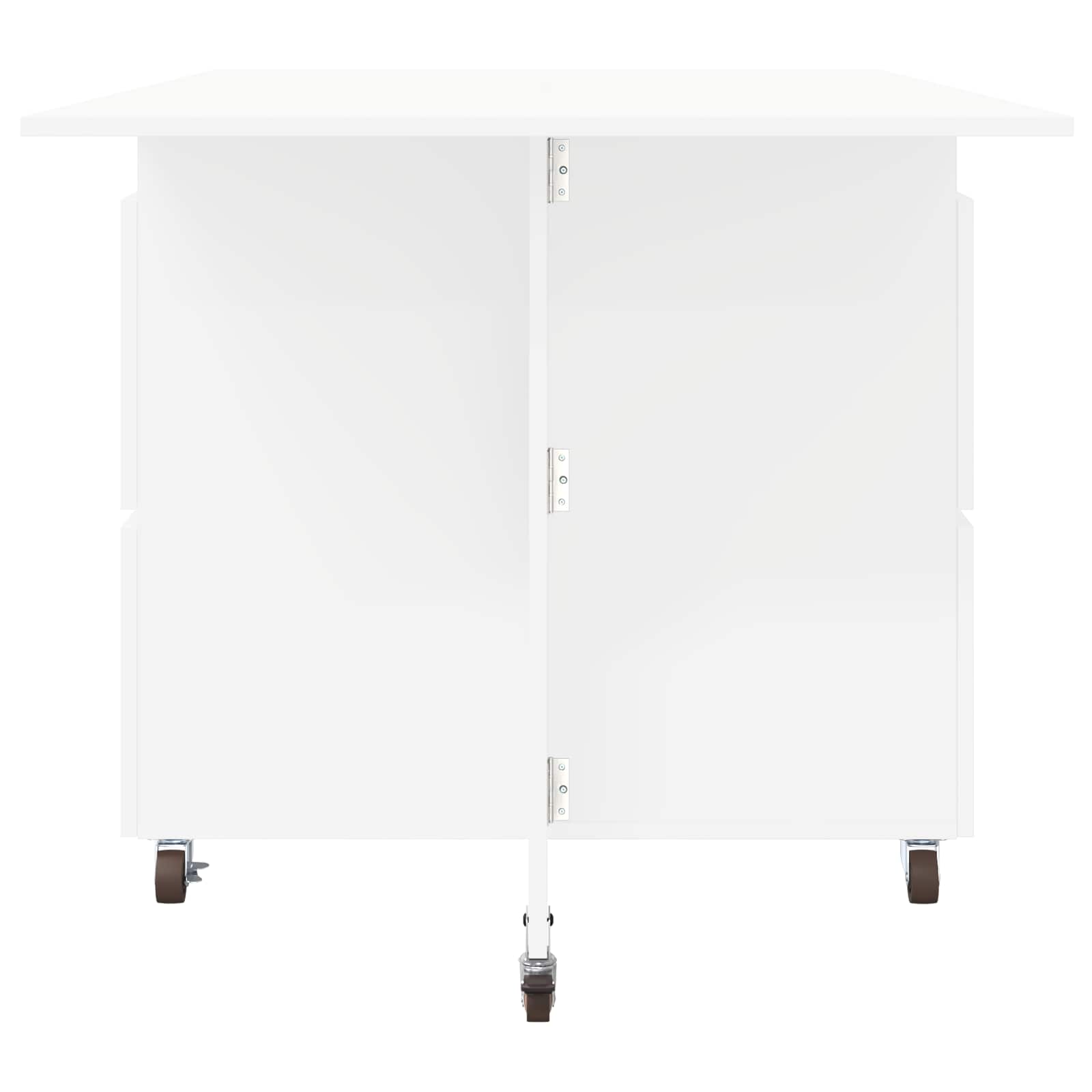 Mesa de comedor 2 pcs 140 x 80 x 77 cm Madera de ingeniería