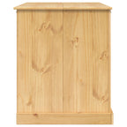 Carro de Cocina 2 pcs Cera de Miel 112 x 77 x 91,5 cm