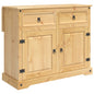 Carro de Cozinha 2 pcs e Cera de Mel 112 x 70 x 91,5 cm