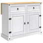 Carro de Cozinha 2 pcs e Cera de Mel 112 x 70 x 91,5 cm