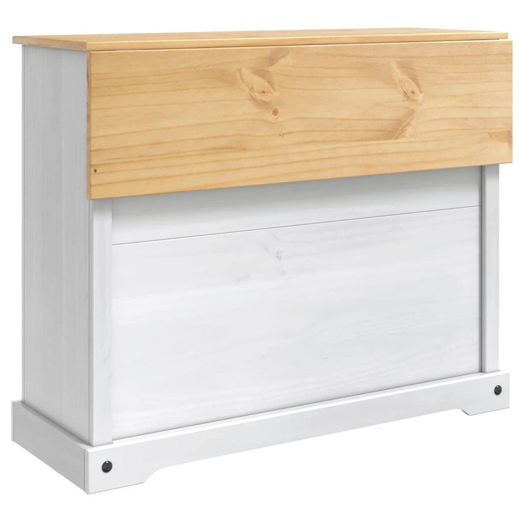 Carro de Cocina 2 pcs y Cera de Miel 112 x 70 x 91,5 cm