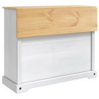 Carro de Cocina 2 pcs y Cera de Miel 112 x 70 x 91,5 cm