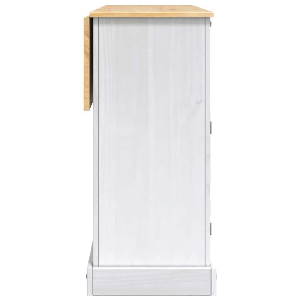 Carro de Cocina 2 pcs y Cera de Miel 112 x 70 x 91,5 cm