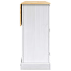 Carro de Cocina 2 pcs y Cera de Miel 112 x 70 x 91,5 cm