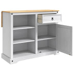 Carro de Cocina 2 pcs y Cera de Miel 112 x 70 x 91,5 cm