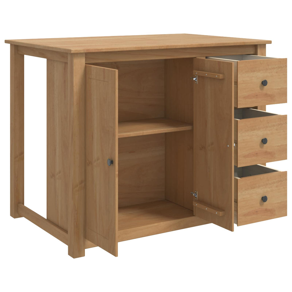 Carro de Cocina PANAMA 2 pcs Cera de Miel 112 x 77 x 90 cm
