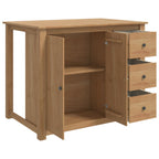 Carro de Cocina PANAMA 2 pcs Cera de Miel 112 x 77 x 90 cm
