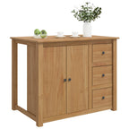 Carro de Cocina PANAMA 2 pcs Cera de Miel 112 x 77 x 90 cm