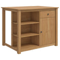 Carro de Cocina PANAMA 2 pcs Cera de Miel 112 x 77 x 90 cm