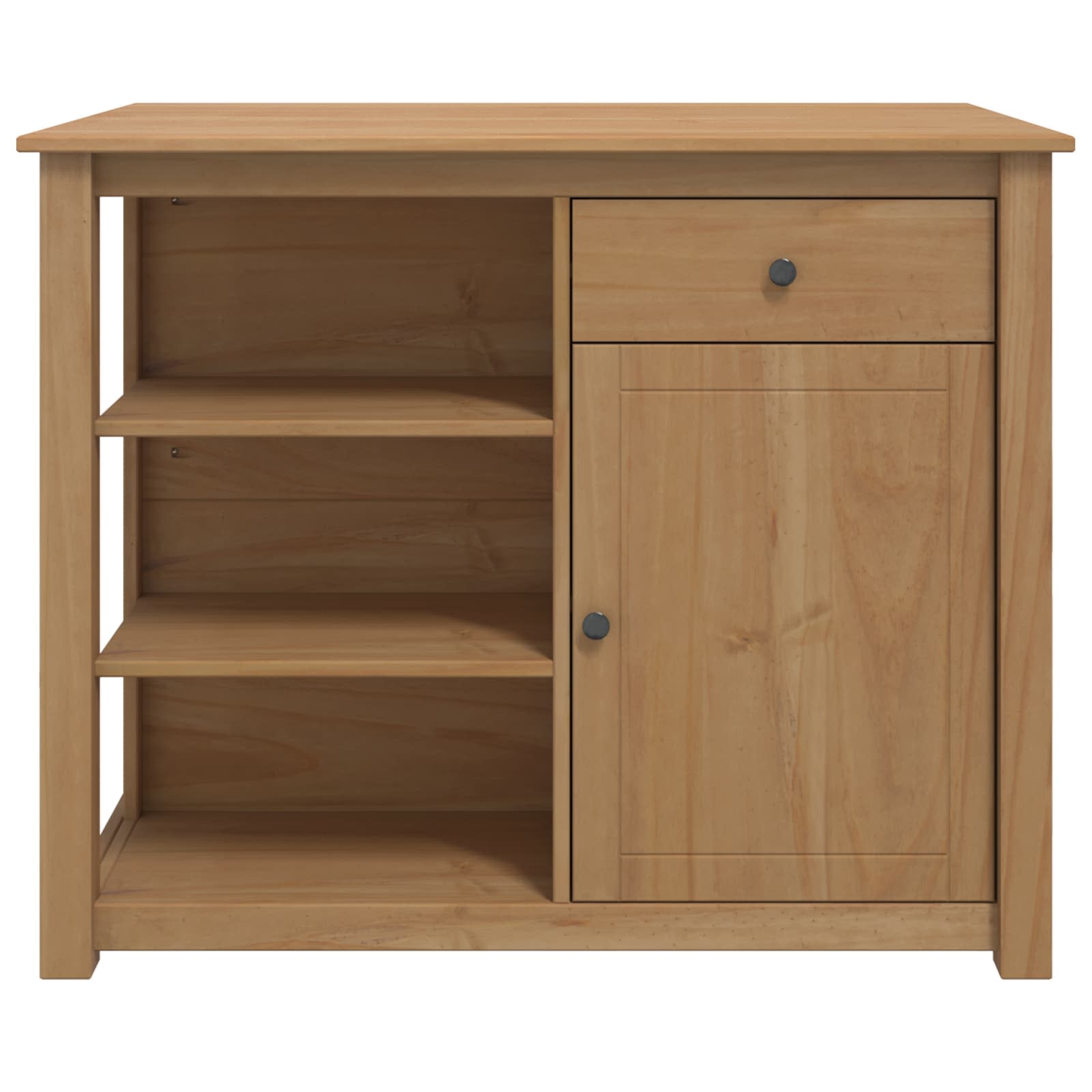 Carro de Cocina PANAMA 2 pcs Cera de Miel 112 x 77 x 90 cm