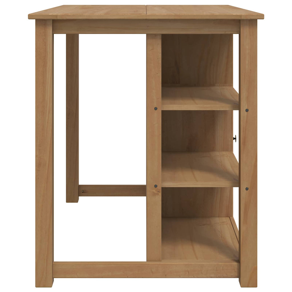 Carro de Cocina PANAMA 2 pcs Cera de Miel 112 x 77 x 90 cm