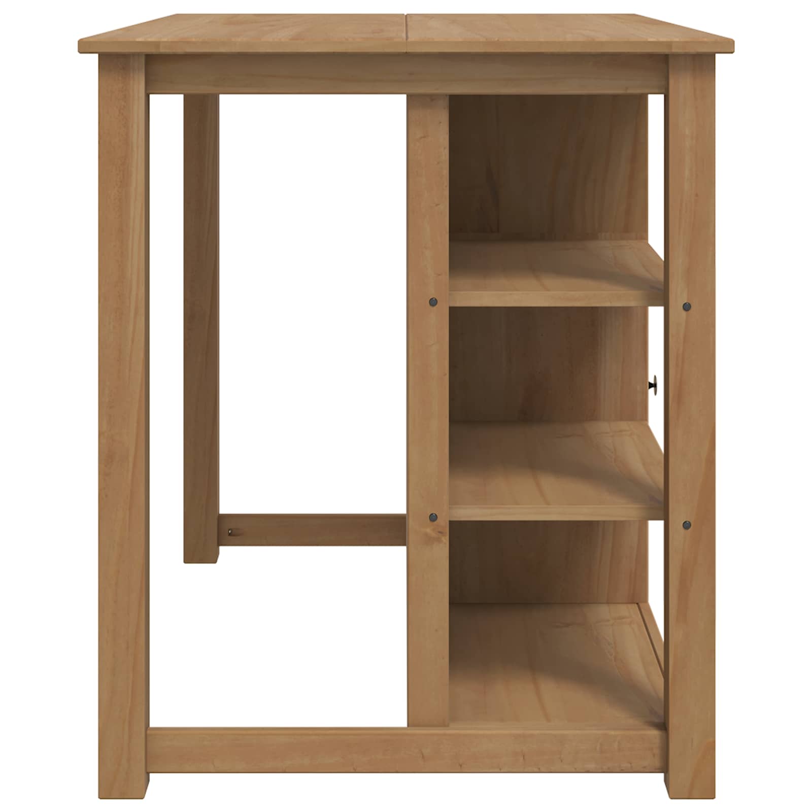 Carro de Cocina PANAMA 2 pcs Cera de Miel 112 x 77 x 90 cm