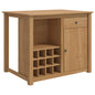 Carro de Cocina PANAMA 2 pcs Cera de Miel 112 x 77 x 90 cm