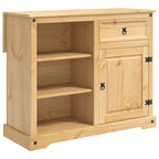 Juego de isla de cocina 3 pcs Cera de Miel Pino macizo